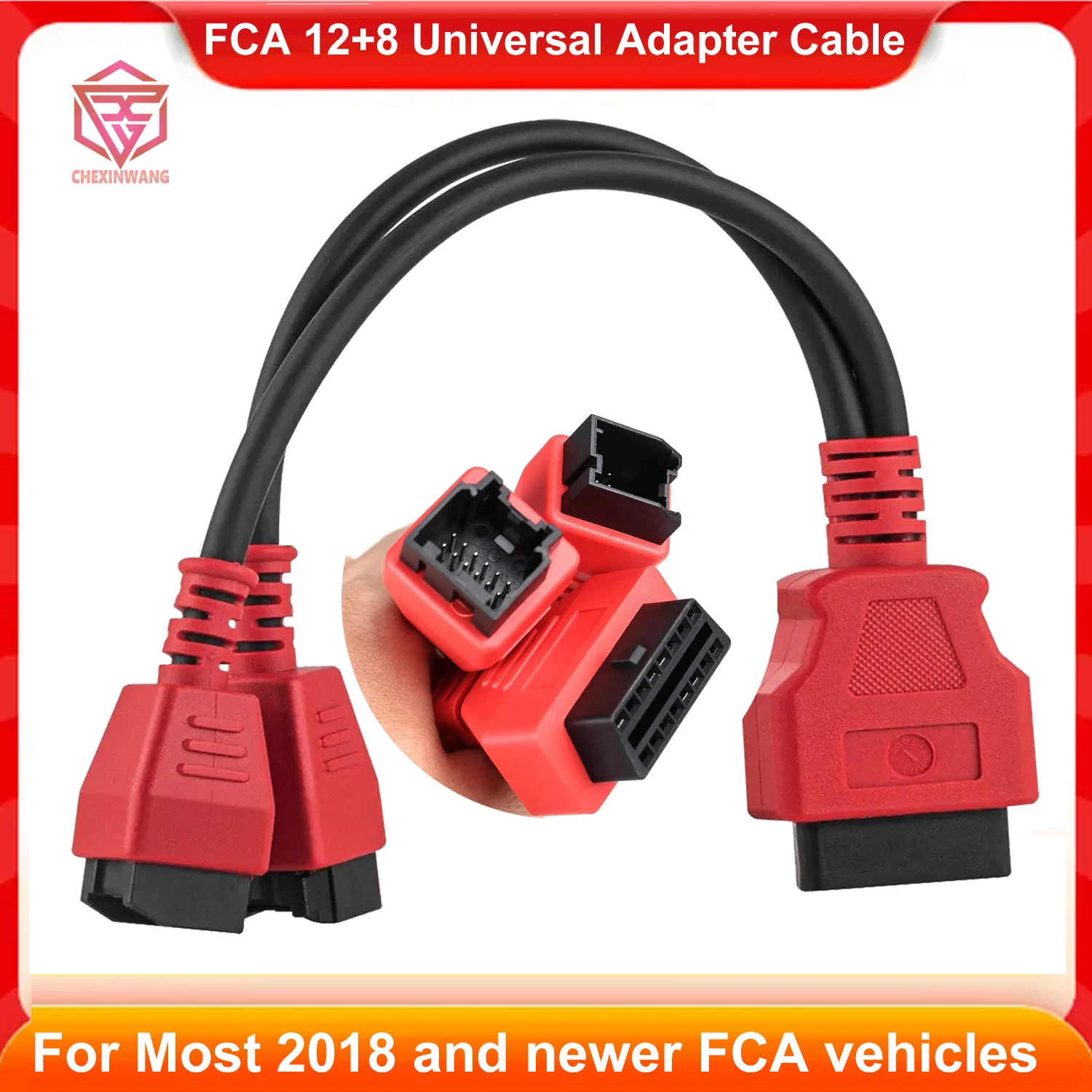 

12+8 Universal Adapter Cable bypass Fit For Chryslers Security Gateway Module Work with Autel DS808 Maxisys & LAUNCH X431 seriel