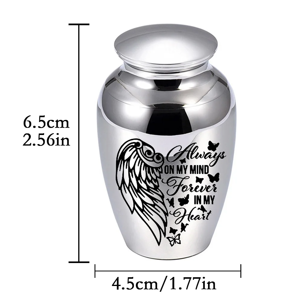 Angel Wings Cremation Urn for Human Ashes Adult Female, Decorative Urn, Burial Urns, Funeral Urns for Women and Men