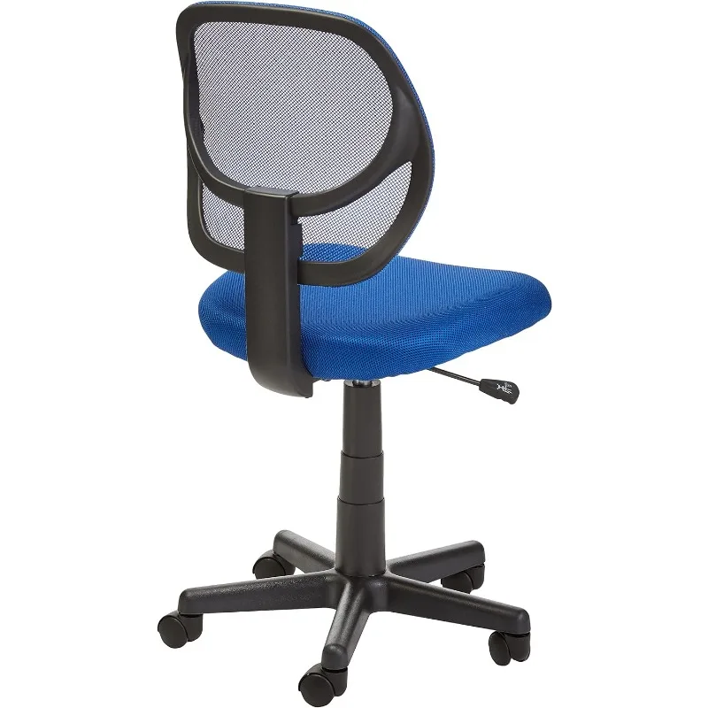 Silla de escritorio para ordenador de oficina, asiento neumático de espalda baja, malla transpirable, ajustable, 21,25 \