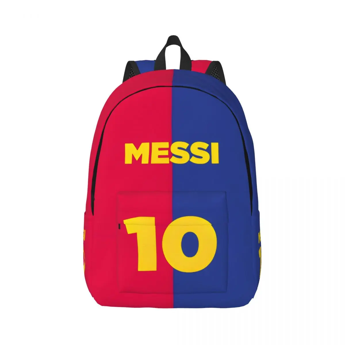 Football Star Messi 10 New Fashion High Capacity Waterproof College Backpack Trendy Laptop Travel Book Bag 15.7in 17.7in