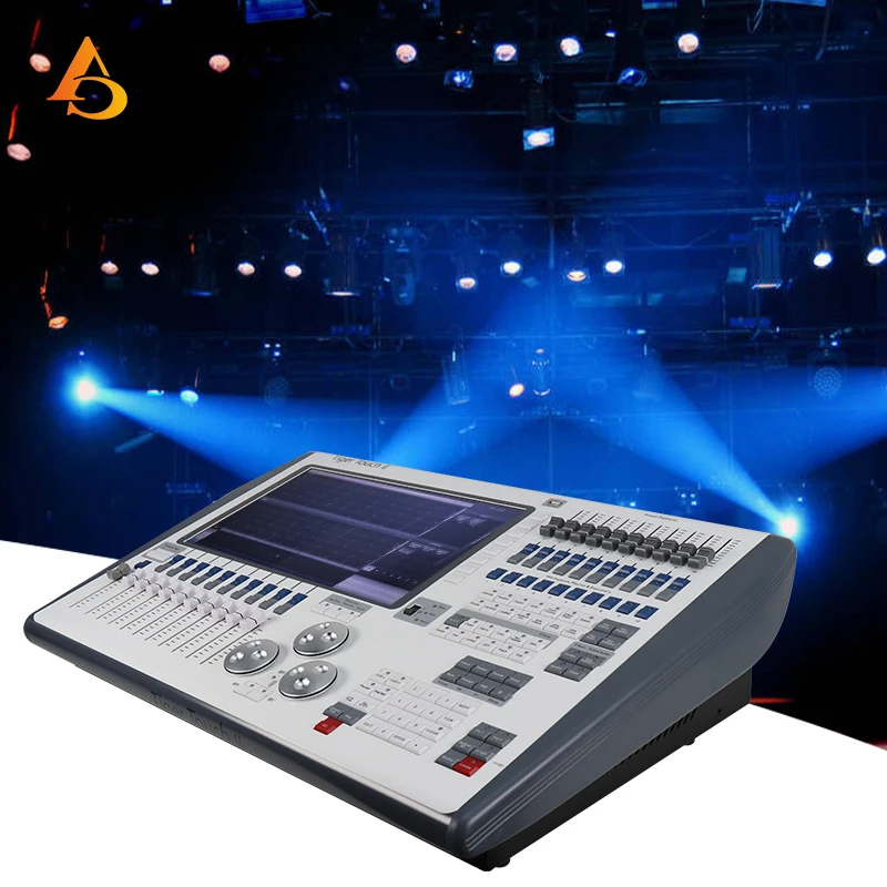 Imagem -02 - Tiger Touch Pro Console Console de Iluminação de Palco Tiger Plus Lighting Console Controlador Dmx Dmx512