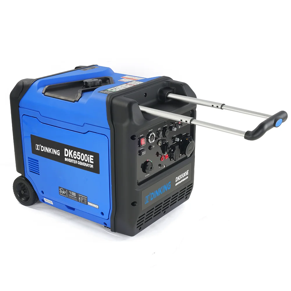 7.5KW 8KW Three Fuel Inverter Generator DINKING 100% Copper Portable Power Station Silent Inverter Generator Generators For Home