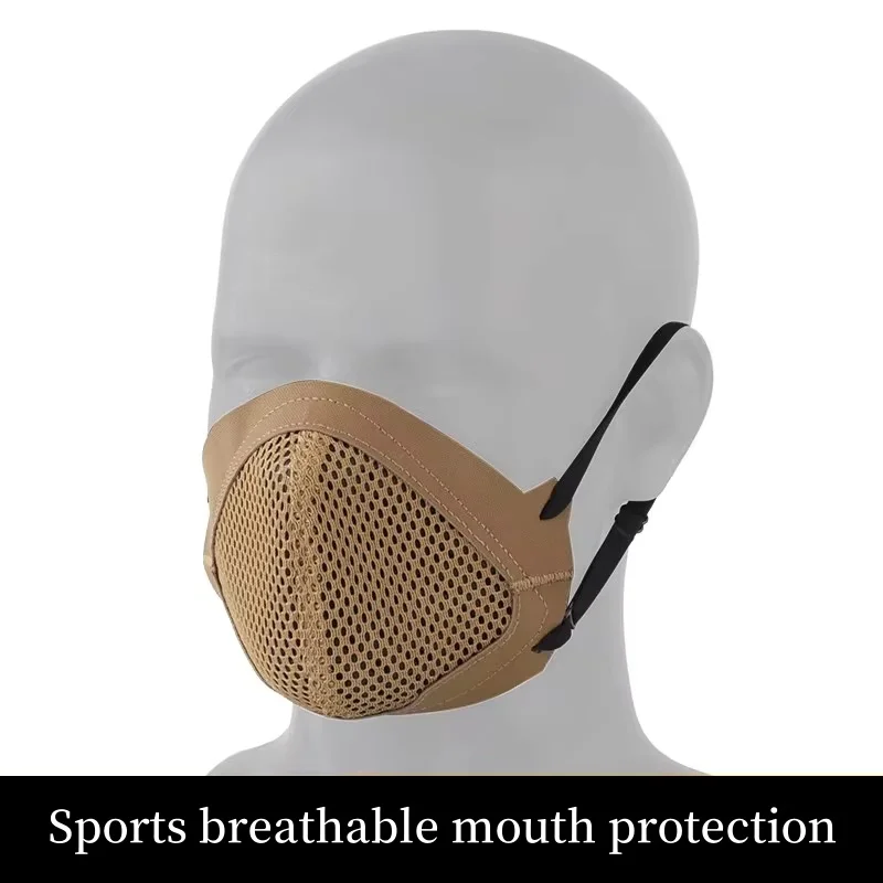 Camping Protective Sports breathable mouth protectionSoft and skin friendly mask applicable hooting Acessories Outdoor Equipment