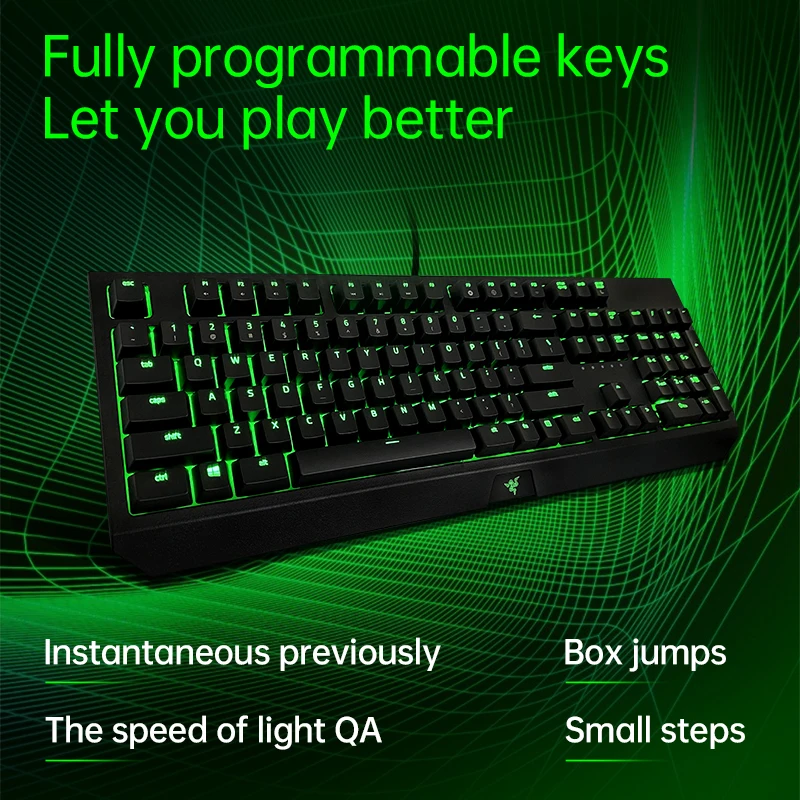 Razer BlackWidow Essential Mechanical Gaming Keyboard Green