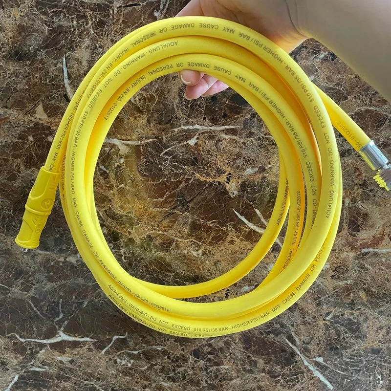 أنبوب الضغط المنخفض الغاطس، صمام تخفيض الضغط، منظم الجهاز التنفسي الثانوي، أنبوب الضغط العالي #1