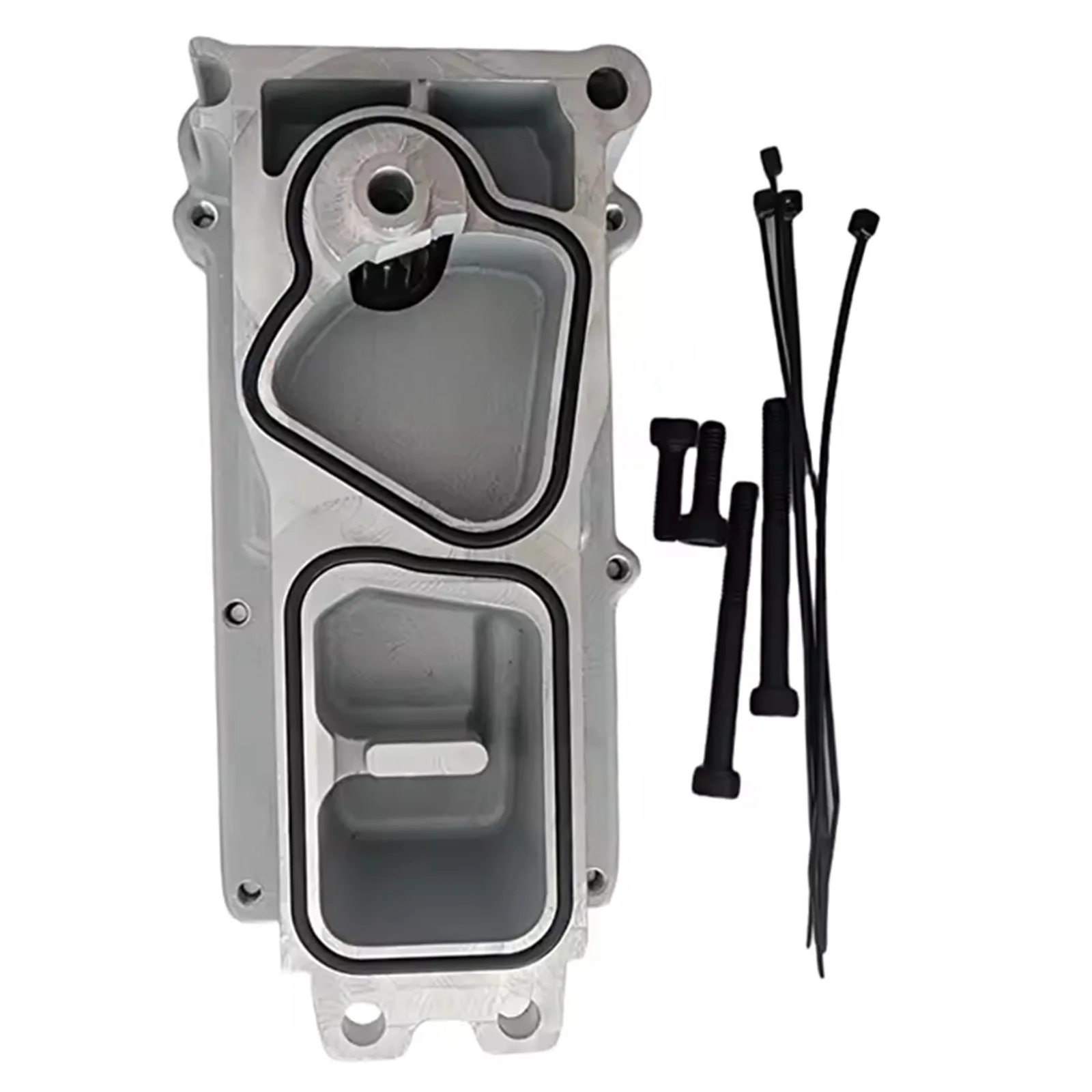 12V Turbo Eletronic Actuator PN-5452687 5452687 Compatible for Cummins ISL ISC Engine HE300 Series (With cooling water holes)