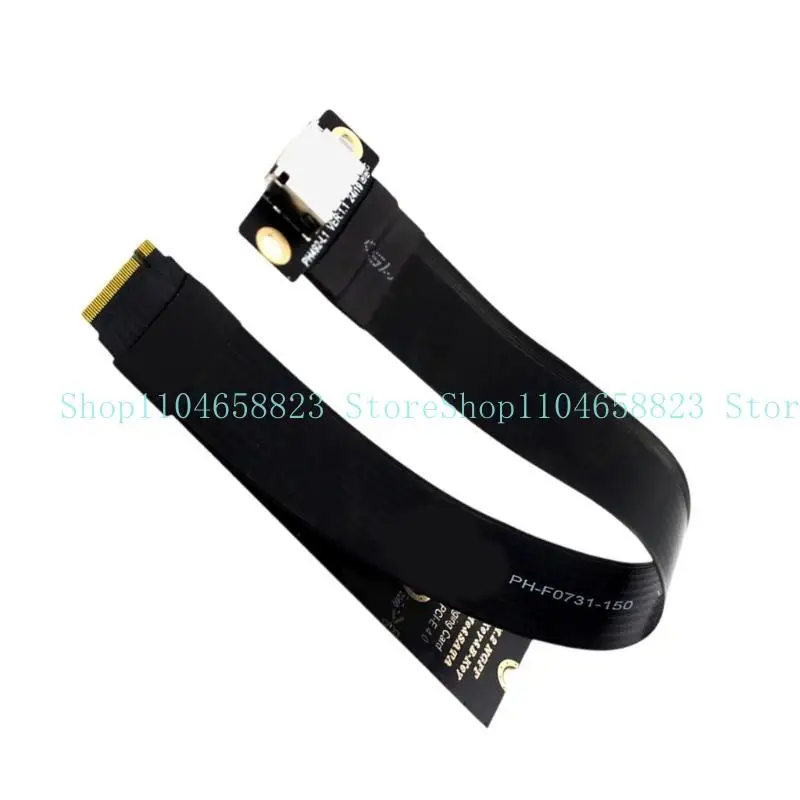 

M.2 NVMe to Oculink SFF-8611 SFF-8612 Female Socket Cable Lightweight for Stable Transmission in Gaming PC