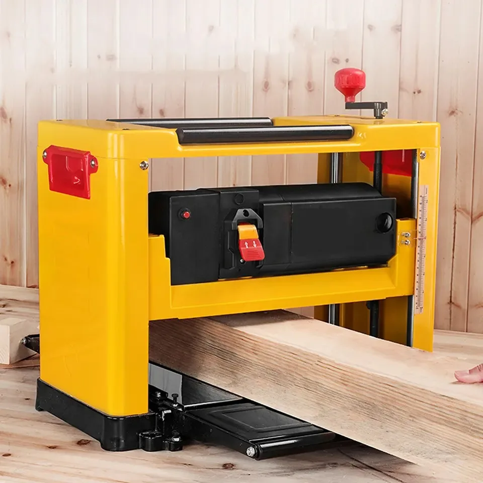 Mini Small Household Customized Electric Automatic Single Side Thickness Planer Furniture Woodworking Machine Saw Wood Planer