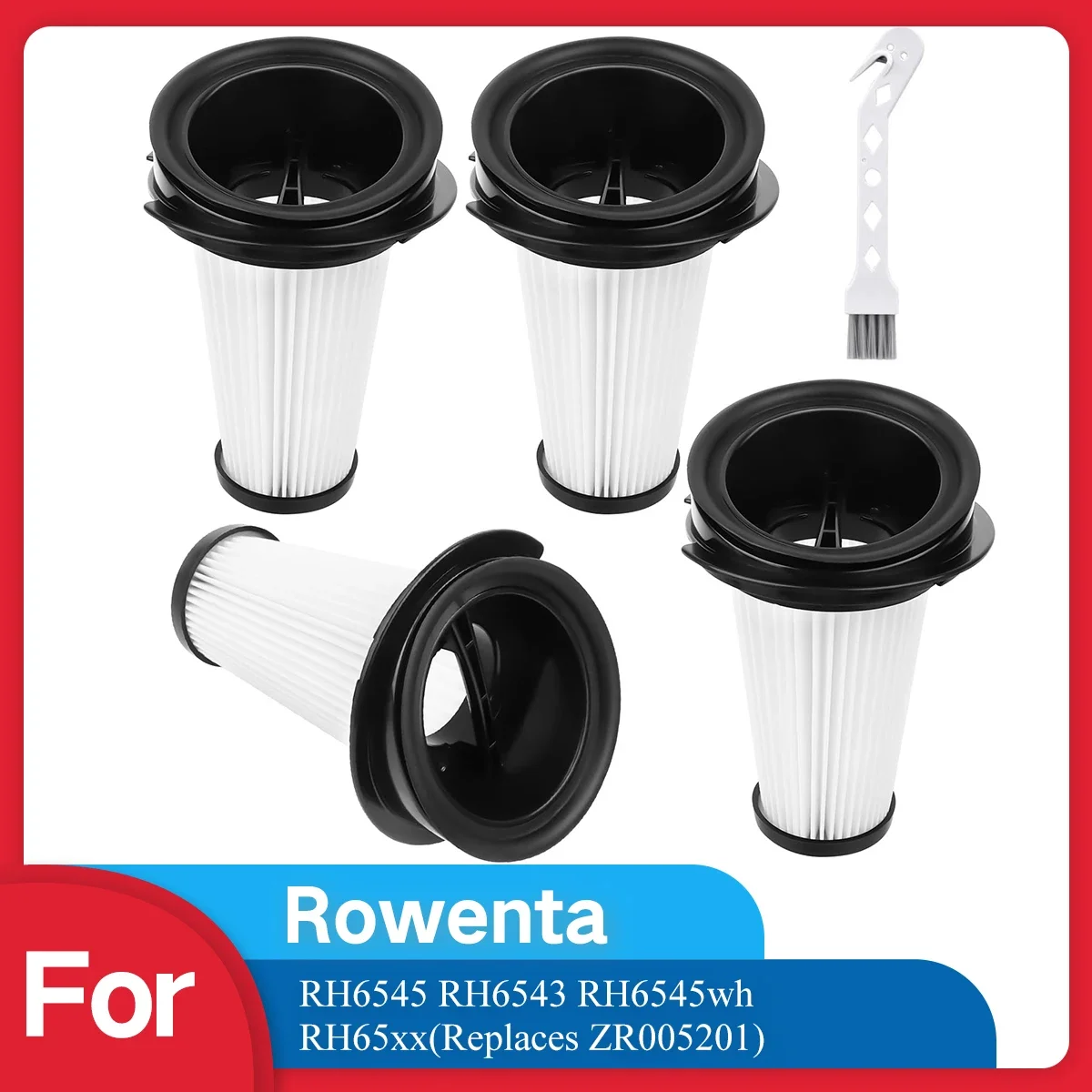 ZR005201 HEPA-Filter für Rowenta RH6545 Garten Haushaltsbedarf Heimkehrmaschine Staubsauger, Ersatzfilterzubehör