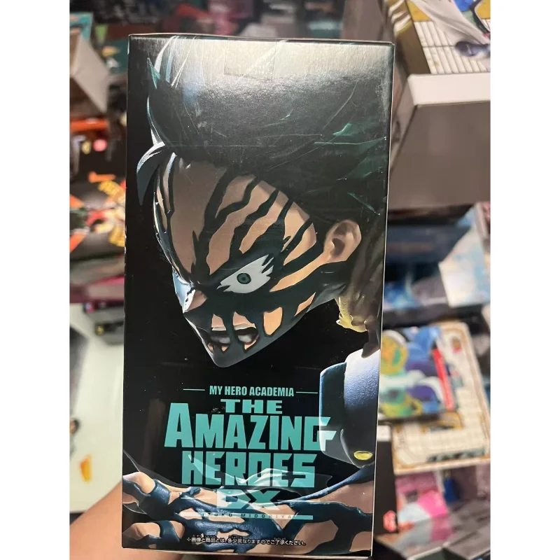 Original BANDAI BANPRESTO THE AMAZING HEROES DX IZUKU MIDORIYA OVERLAY Action Figure Toys My Hero Academia DEKU Model AS view 6