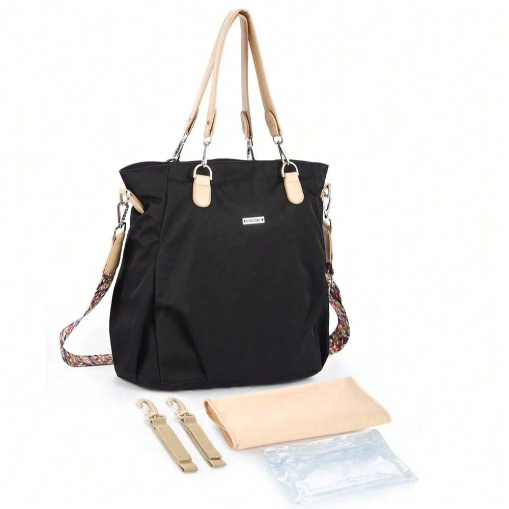 

Single Shoulder Crossbody Waterproof Nylon Mommy Bag Large Capacity Mother and Baby Outing Bag Mother Bag