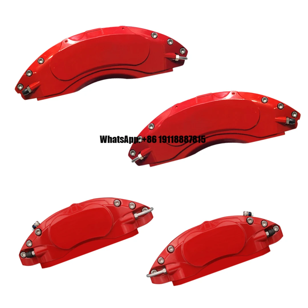 

Wholesale Custom Aluminum Brake Caliper Covers for Dodge Charger Challenger Chrysler 300 2011 to 2023 Front 2 Piston Red