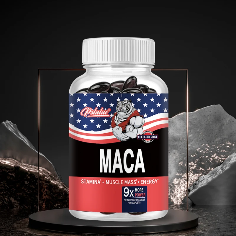 

Maca Capsules - Promote Muscle Growth, for Endurance, Muscle Mass, Performance Increase