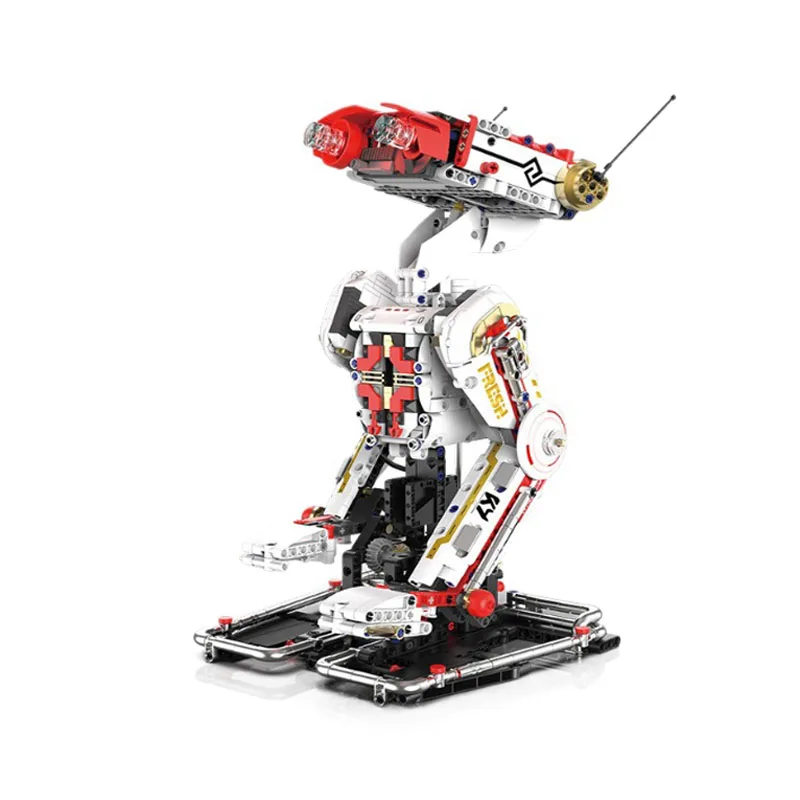 

В НАЛИЧИИ MOC Технический Lnterplanetary Robot Строительные блоки Кирпичи Сборка моделей игрушек для детей Подарочный набор на день рождения