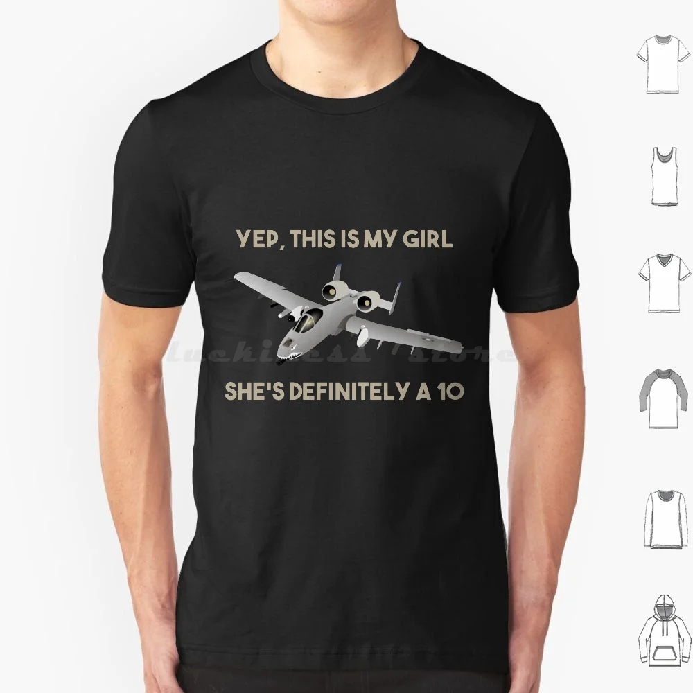 American A-10 Warthog Jet Meme T Shirt 6xl Cotton Cool Tee A10 A 10 Warthog Thunderbolt Jet Fighter Military Air Force Grey