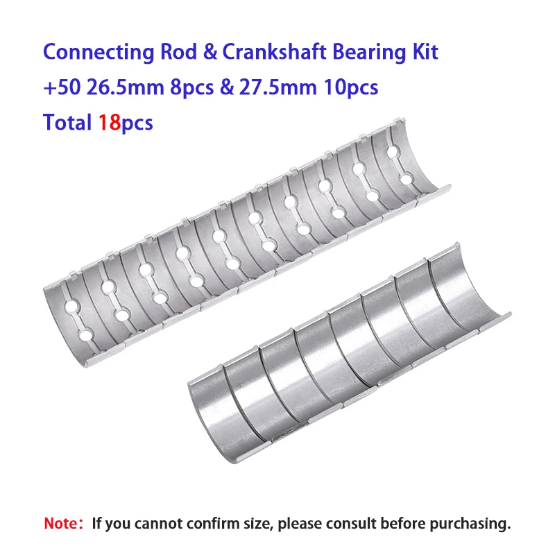 Motorcycle Connecting Rod Crankshaft Main Bearing Kit for Honda CBR900 CBR954 CBR1000 CBR 900 954 CBR 1000 2004-2018 - 201355758 Motorcycle Connecting Rod Crankshaft Main Bearing Kit for Honda CBR900 CBR954 CBR1000 CBR 900 954 CBR 1000 2004-2018 - 201355758