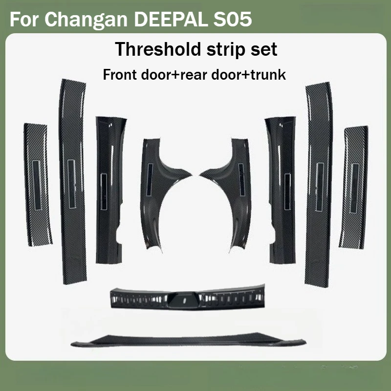 

Car Trunk Protection Panel for DEEPAL S05 Welcome Pedal Anti Scratch Protection Door Sill Strip Interior Modification Accessory