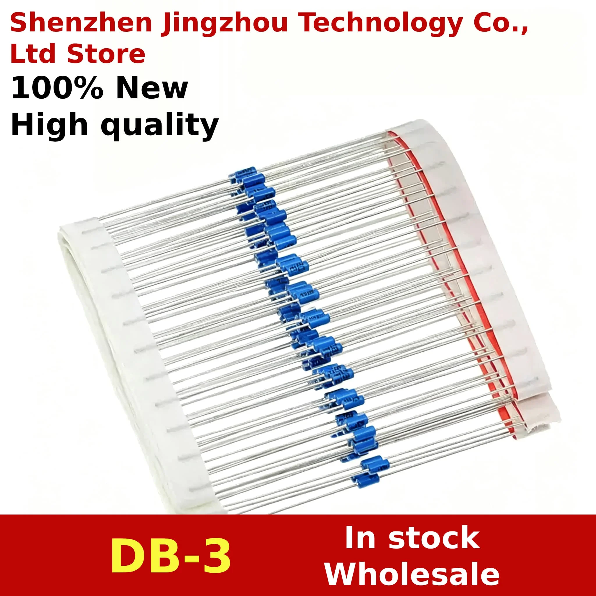 (50PCS) 100% New DB3 DB-3 Diac Trigger Diodes DO-35 DO-204AH DIP Blue Trigger Tube In Stock