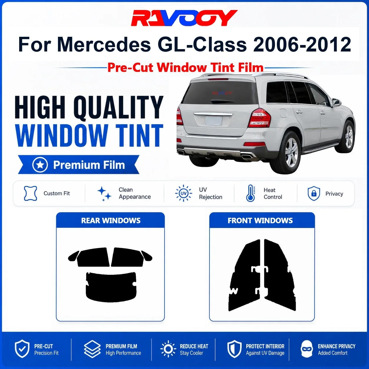 premium-pre-cut-window-tint-for-mercedes-gl-class-2006-2012-front-rear-windows-uv-heat-rejection-privacy-film