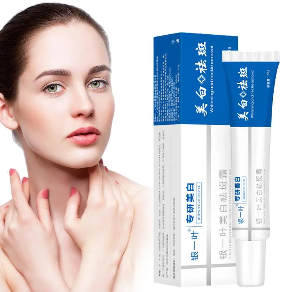 Nicotinamide Whitening Freckles Cream Lightening Melasma Dark Dullness Remove Care Skin Brighten Spot Skin Improve Tone P6U7