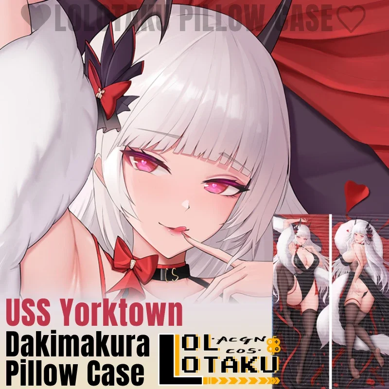 

USS Yorktown Dakimakura Bluetooth Lane Сексуальная двухсторонняя наволочка обнимающая подушка для всего тела