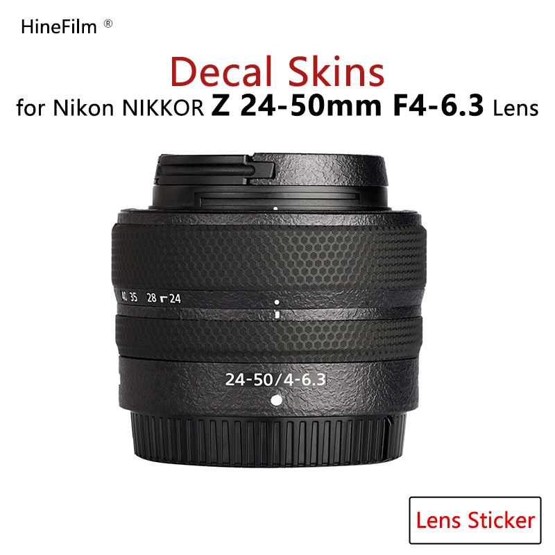 

Nikon Z24-50 Lens Decal Sticker Protective Film for NiKON NIKKOR 24-50mm f/4~6.3 Lens Decal Skins Protector Cover