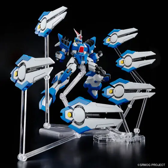 Figura oficial de BANDAI HG Ash Saviour, modelo ensamblado de acción de Anime, figura de Super Robot Wars OG, juguete genuino