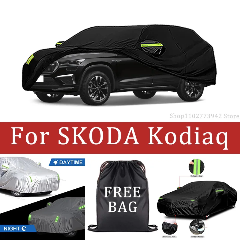 

Car cover For SKODA Kodiaq Full cover Waterproof sun protection cover Scratch resistant cars accessories