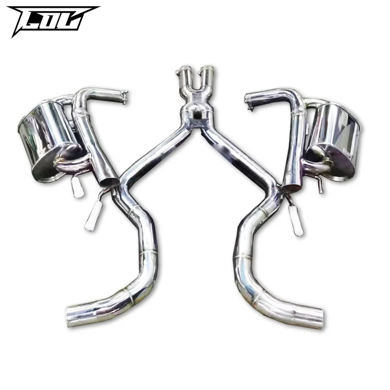 

Выхлопная система Catback для Mercedes-Benz SL300/SL350 3.0 3.5 2006-2011, высокопроизводительная, из нержавеющей стали SUS304