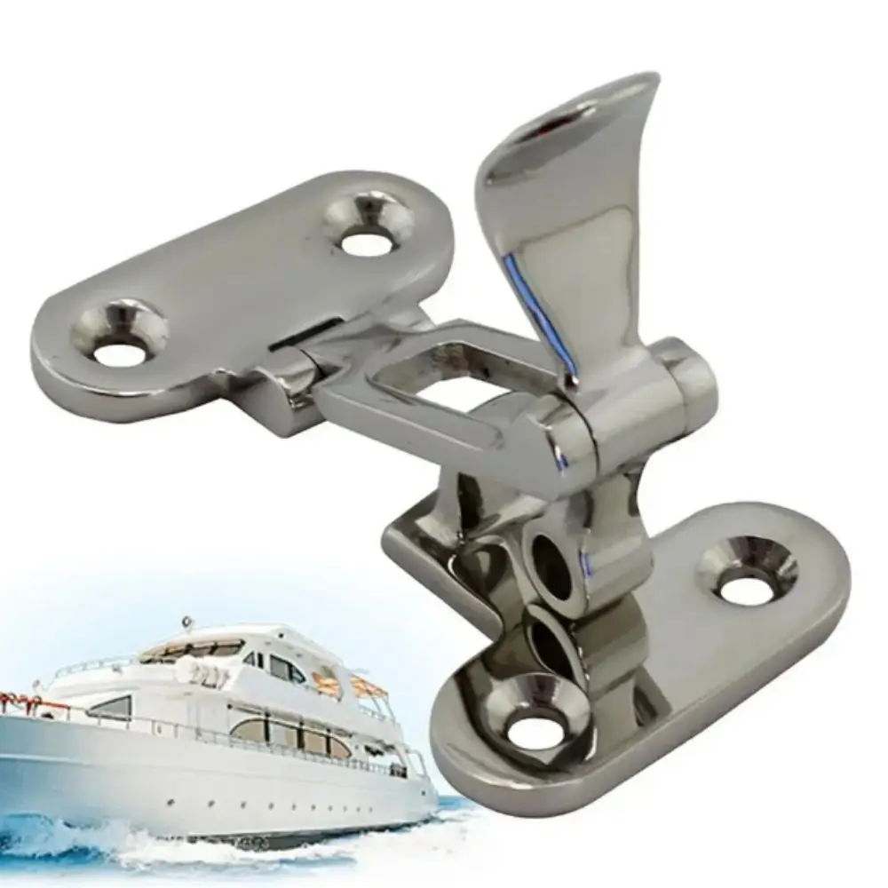 

Stainless Steel Deck Lock Down Clamp Marine Grade Lockable Marine Hardware 316 Stainless Steel Hold Down Clamp Boat Door Hatch