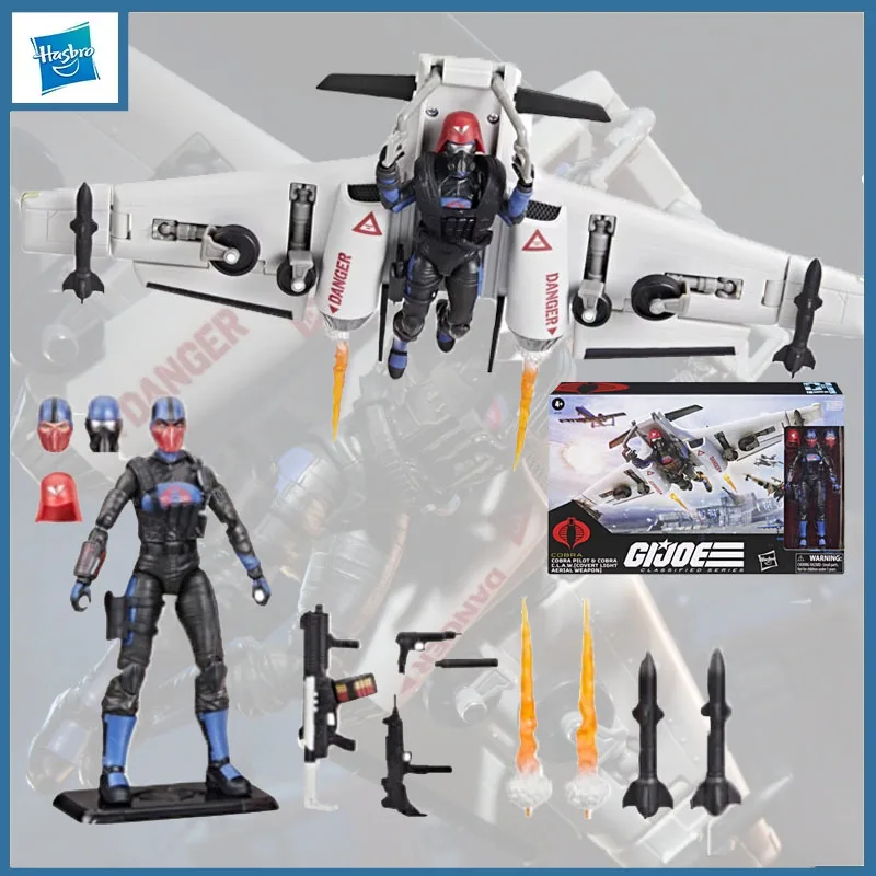 

Hasbro Genuine G.I. Joe Classified Series Cobra Pilot & C.L.A.W. Action Figure Toys for Boys Gift Collectible Model Ornaments