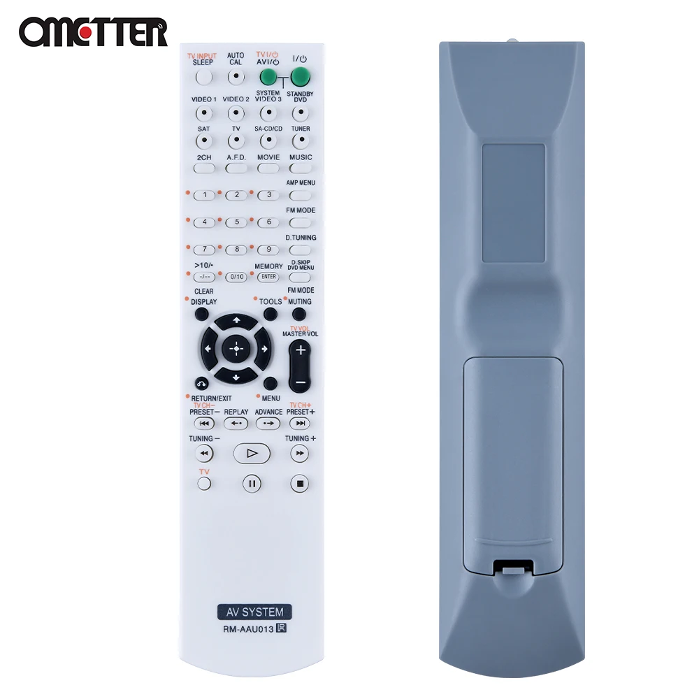 RM-AAU013 Apto para Sony Home Theatre Receptor AV STR-DG510 STR-K790 HT-DDW795 SS-WP700 SS-SRP900 SS-CNP680 SS-MSP CP510