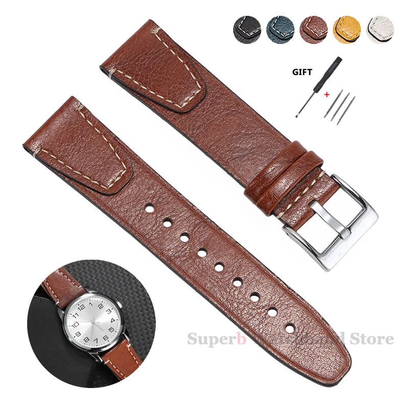 Retro Genuine Leath… - image