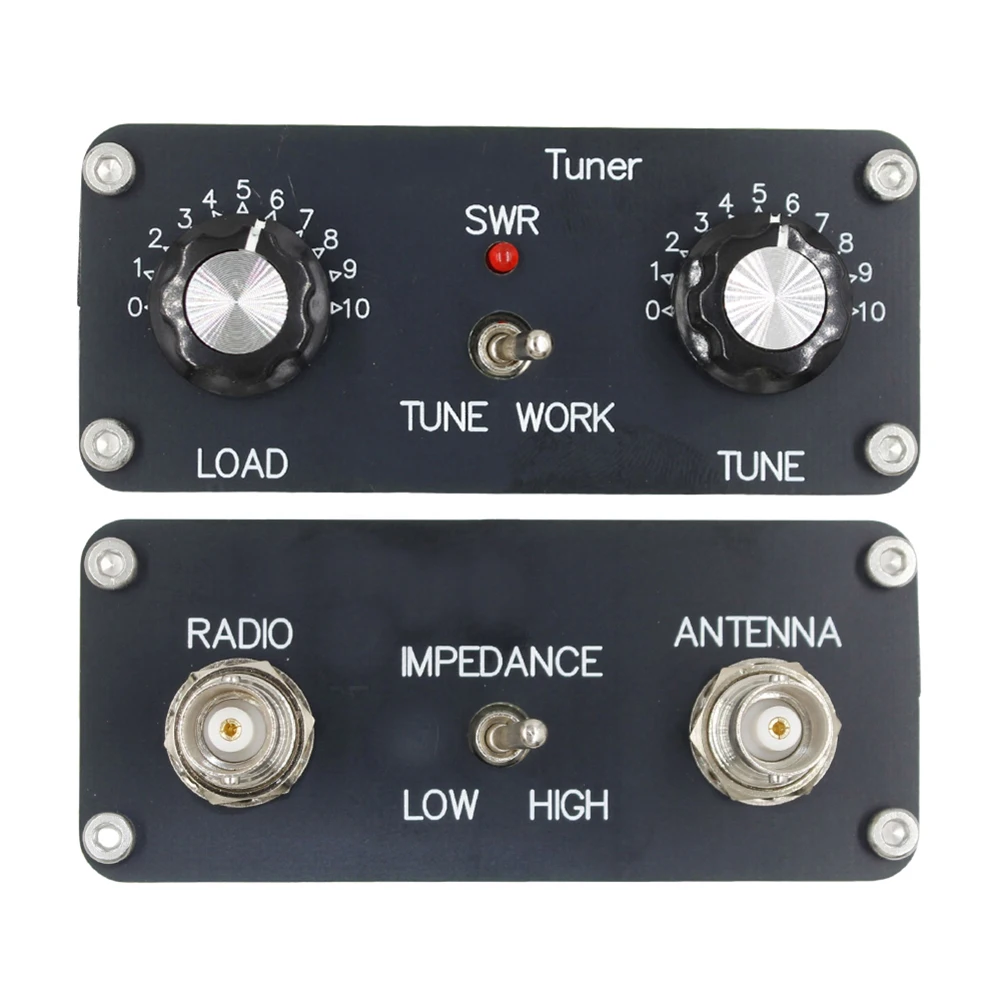

Эффективный ручной антенный тюнер QRP для 3 28 МГц с разъемом BNC, подходящий для различных коаксиальных питаний и антенн