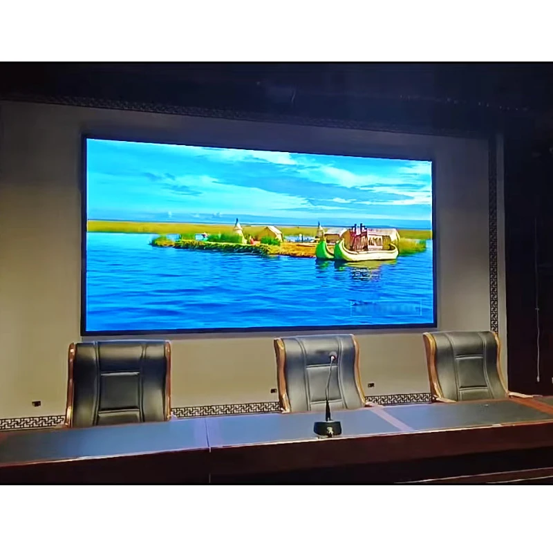 Waterproof Custom LED Displays Video Wall Panels Mounted Display Screen 2.5mm Pixel Pitch DisplayChip On BoardTransparent Displa