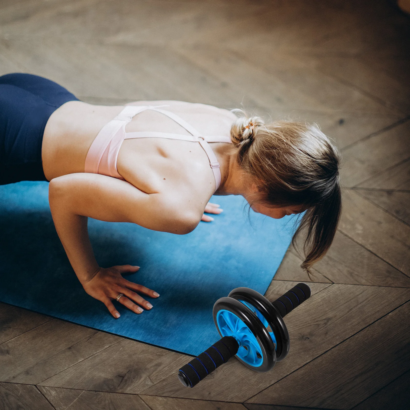 

Wheel Roller For Fitness Abdomen Trainer Exercise Tool Men Women Home Gym Abdomen Trianer Use