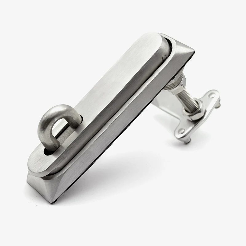 Electric cabinet door Plane lock stainless steel push button spring lock for Distribution box Industrial Machinery hardware