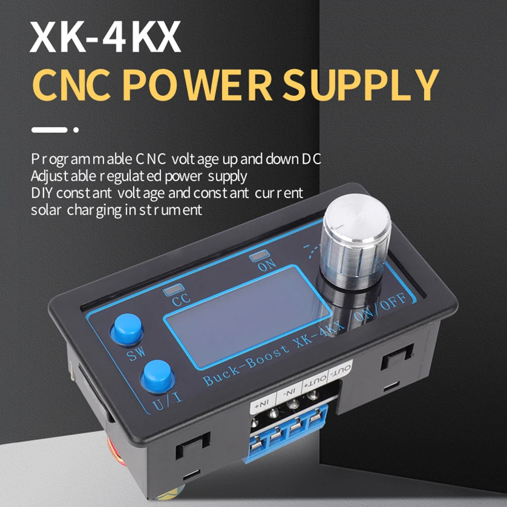 ZK-4KX DC DC Buck Boost Converter CC CV 0.5-30V 4A Variable Voltage Power Module Adjustable Regulated Laboratory Power Supply