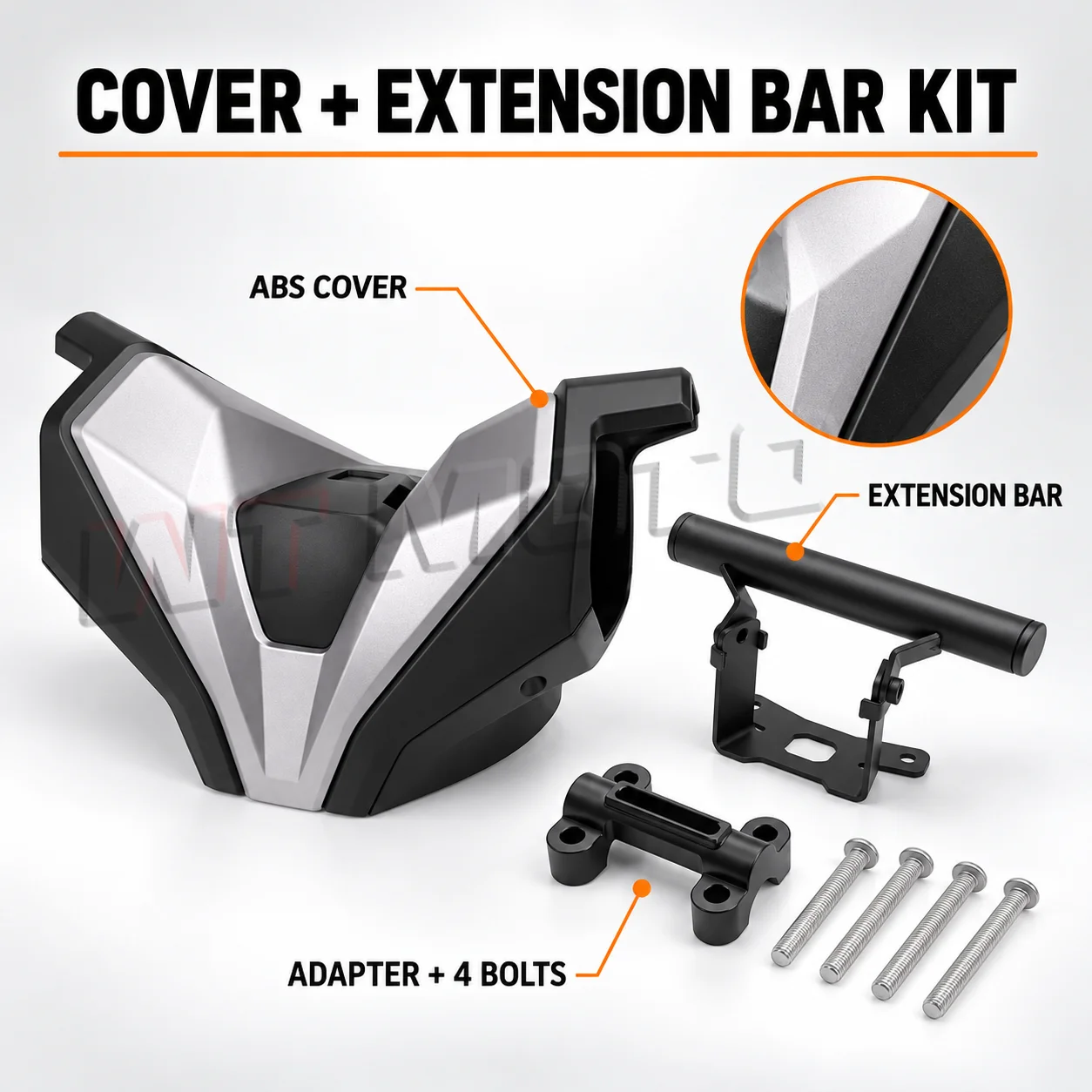 ZONTES 150X/V 175V 125X/V Motorcycle Handle Guard Cover, Steering Head Decor Cap, Handlebar Shell Mod Parts