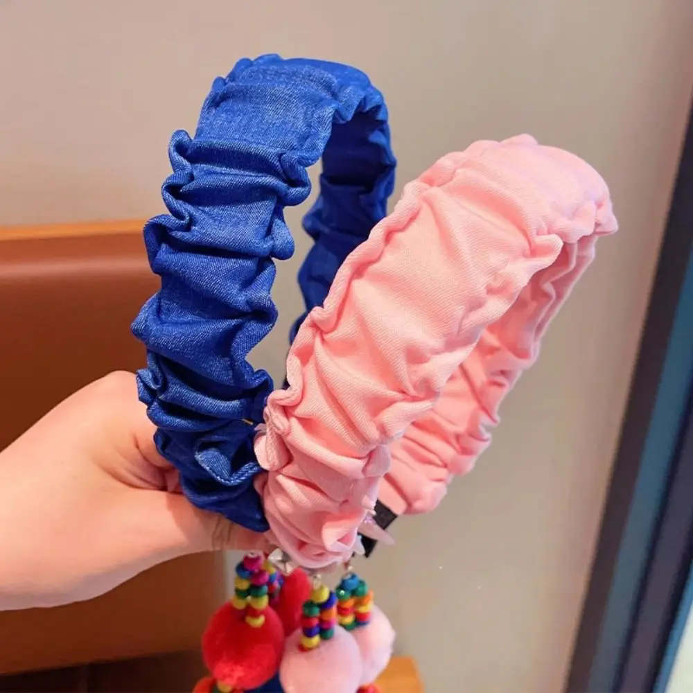 الغريبة العرقية نمط عقال القماش الشعر الكرة شرابات عقال السفر التصوير اكسسوارات أغطية الرأس البوهيمي عصابات الرأس