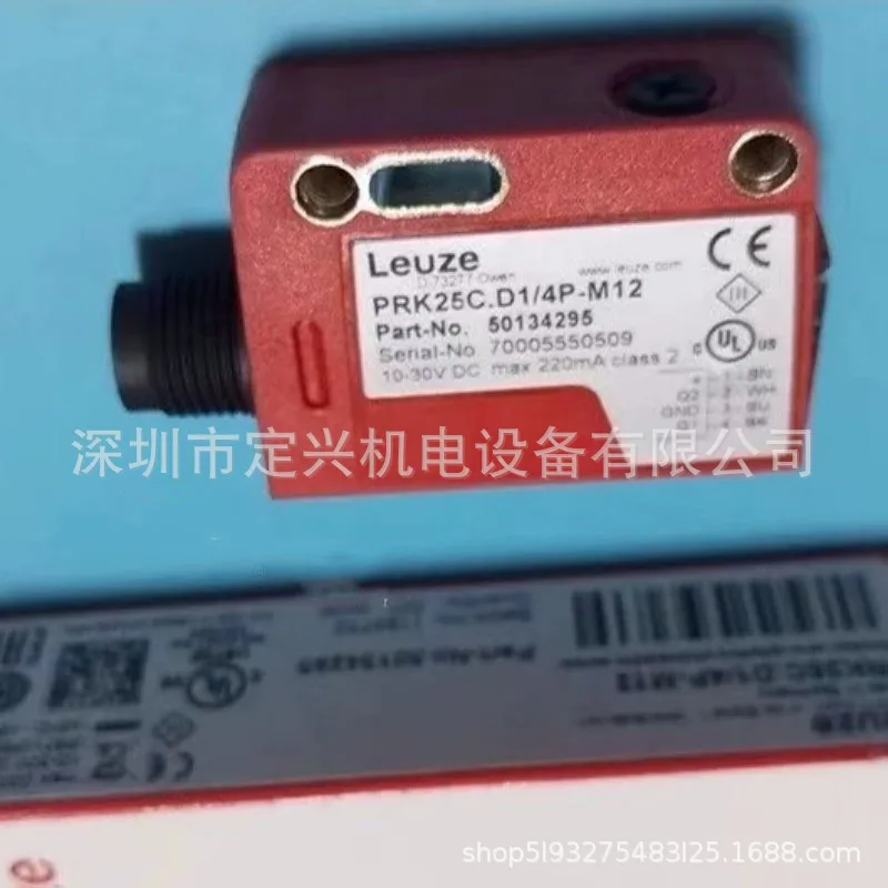 Leuze 50134295 PRK25C. D1/4P-M12 photoelectric sensor