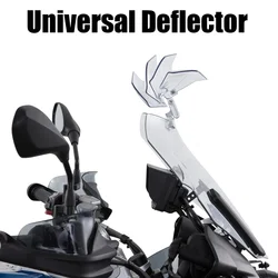 for R1300GS 450MT Tenere 700 R1250GS R1200GS Heighten Extension Windscreen Motorcycle Universal Deflector Spoiler Attachment