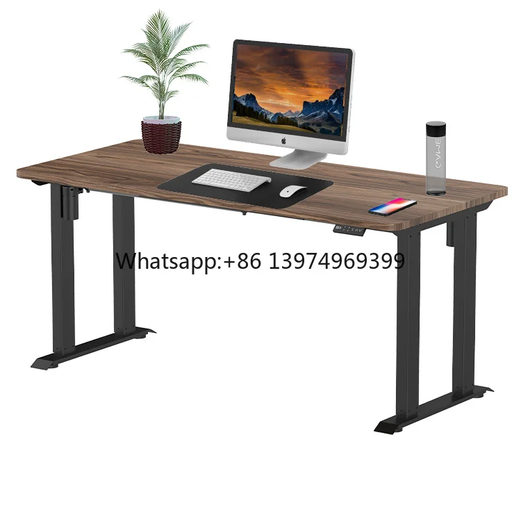 4 Leg Extra Large Table 4-Leg Dual Motor Sit Stand Tables Holds Electric Stand up Desk Frame for Height Adjustable Workstation