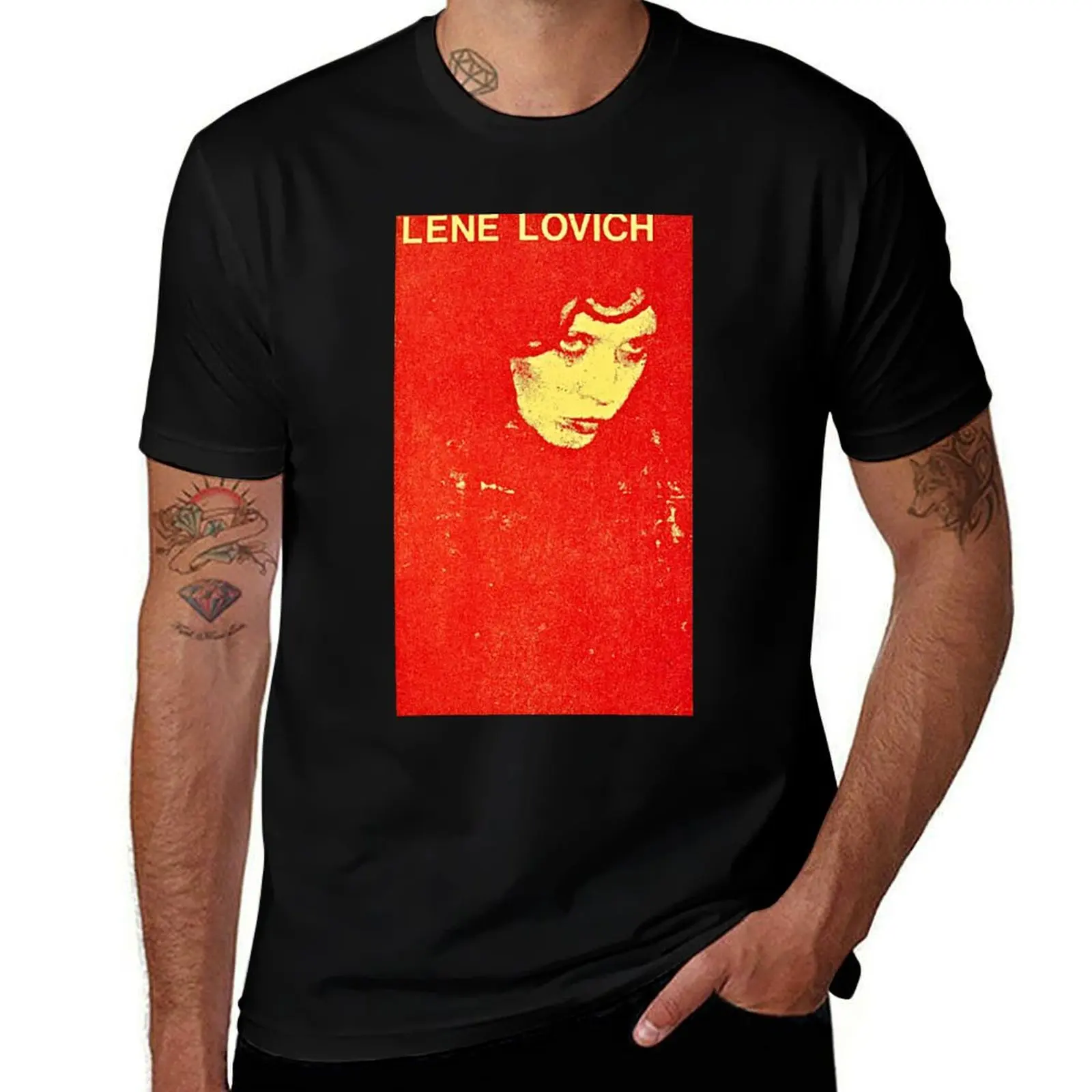 Lene Lovich 1979 Exclusive T-Shirt Short sleeve tee kawaii clothes graphic tee shirt t shirts for men graphic