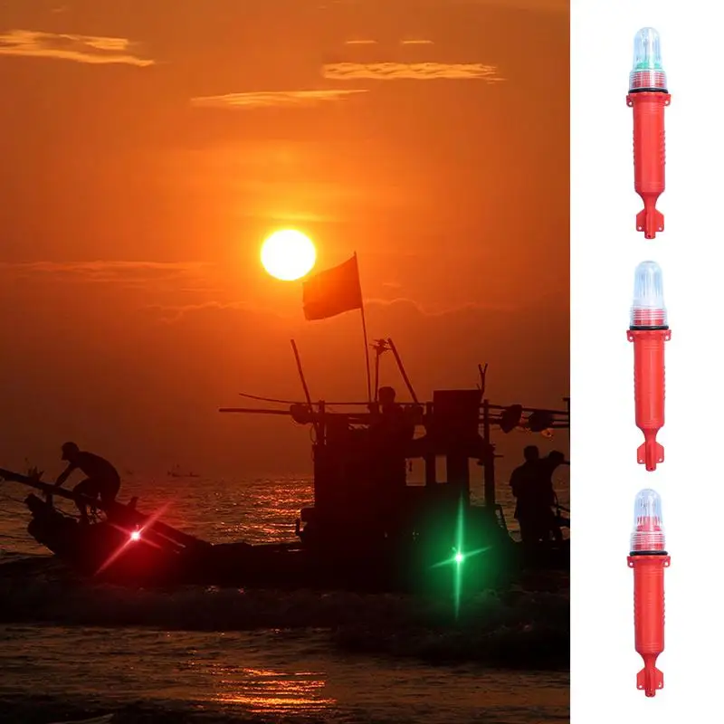 Fishing Safety Flares Fish Luring Tool Day Night Fishing Light Safety Flares Boating Flares Boating Safety Kit Fish Luring Light