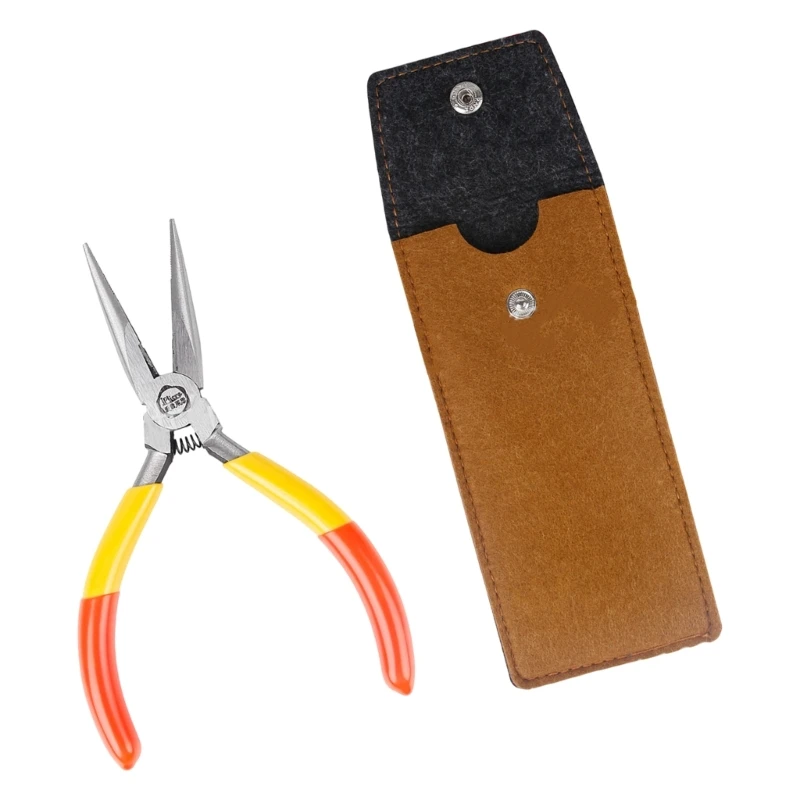 Pince à nez aiguille précision 4,5 pouces, outil manuel simple pour les amateurs réparation