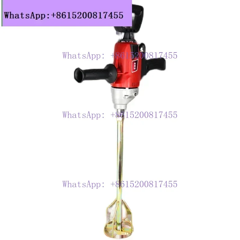 High power handheld rhinestone putty paint paint cement feed mixer