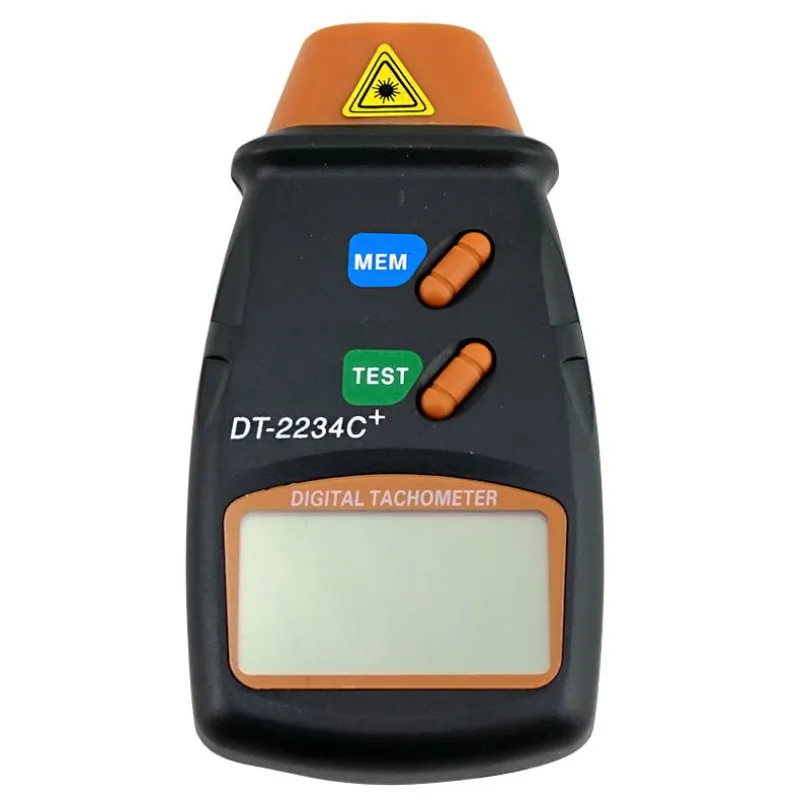 DT2234C+ Handheld LCD Digital Mini Non-contact Laser Photo Tachometer RPM Speed Measurement Meter Speedometer Tester Speed Tools