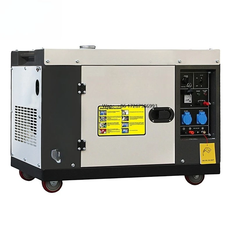 20% de Descuento en Generador Silencioso de 10kw 13kva con Motor Original Japonés Kubota de 14kva