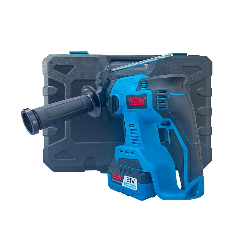 

2025Lithium Electric Hammer Brushless Percussion Wireless Drill Multi-functional High-power Concrete Charging Drill